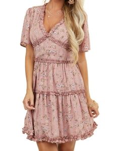 Lime Lush NWOTG'S Floral Dress